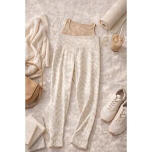 NWT Offline by Aerie Women's Snakeskin Print Ribbed High Rise 7/8 Leggings SZ M